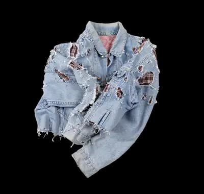 Denim collage